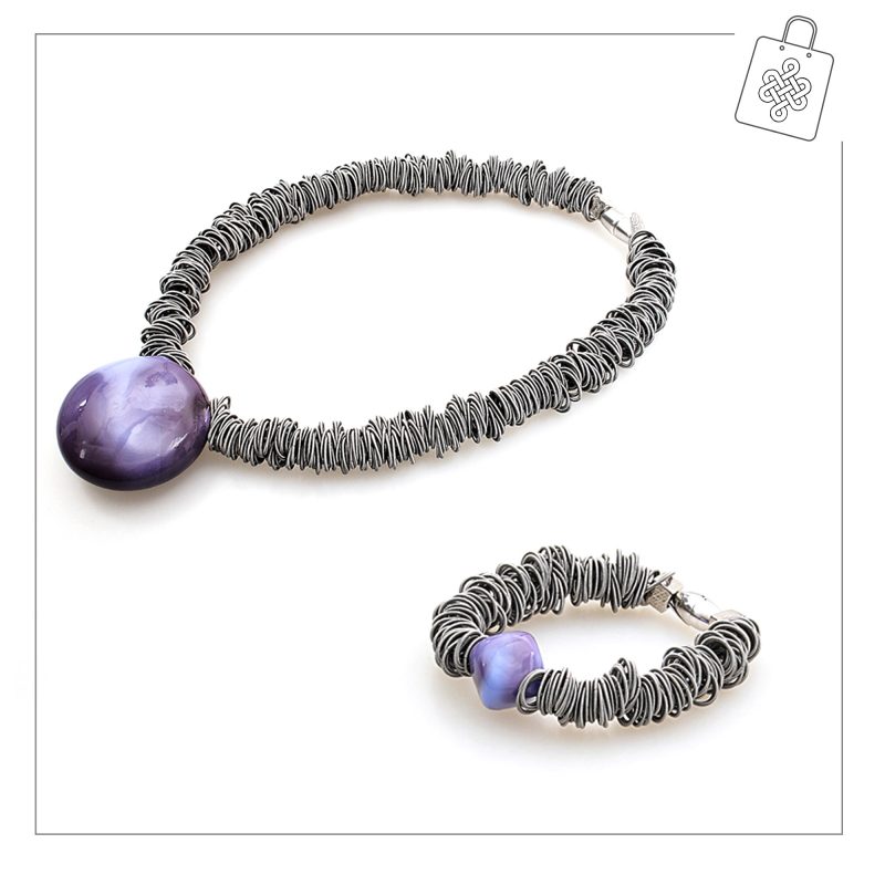 IDEE-REGALO-MARATEA-AMETISTA-PERVINCA+BRACCIALE