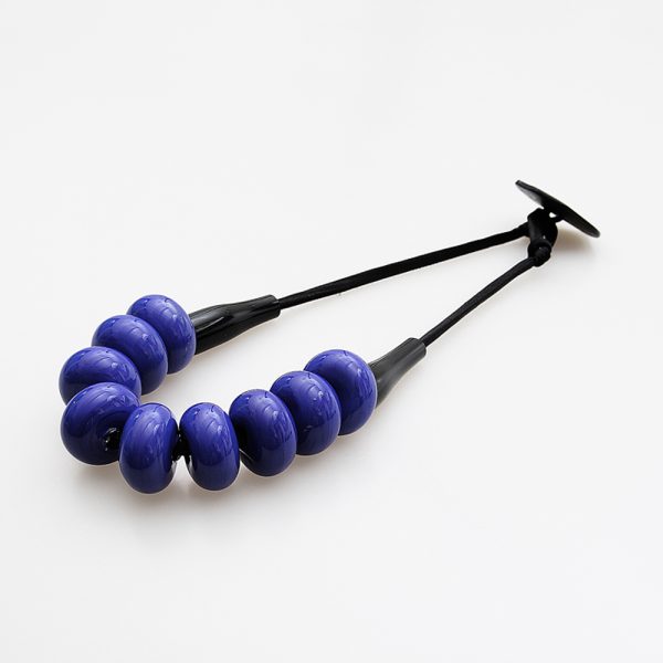 necklace venice murano glass lucia blue